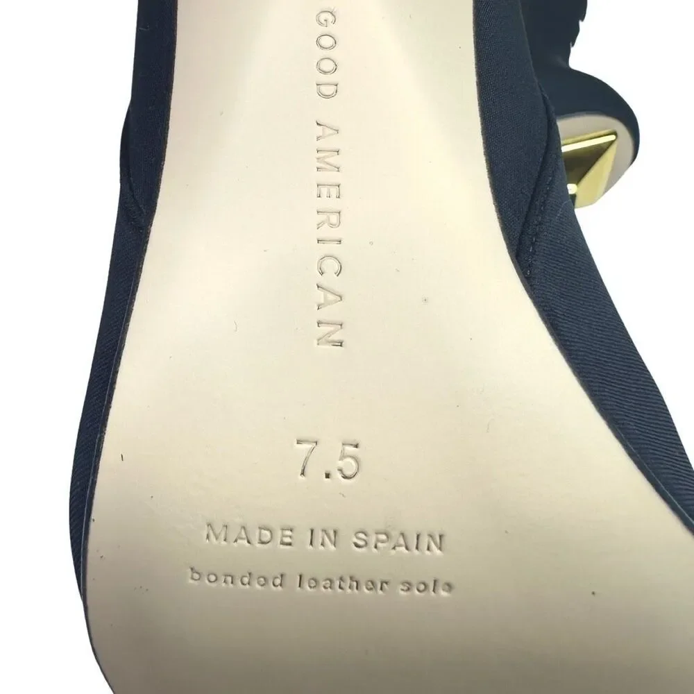 Good American High Kickstand Booties - Size 7.5